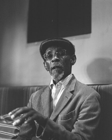 Caleb Azumah Nelson’s photograph of Linton Kwesi Johnson in Brixton.
