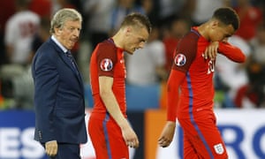 Roy Hodgson, Jamie Vardy and Dele Alli
