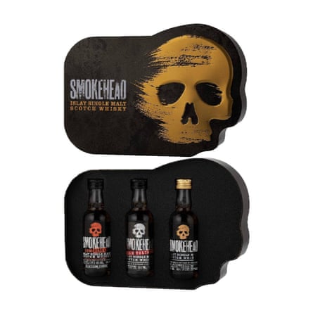 Smokehead Islay Single Malt Scotch Whisky Gift Set 3 x 5cl