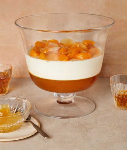 Панакота на Йотам Отоленги и желе Grand Marnier.