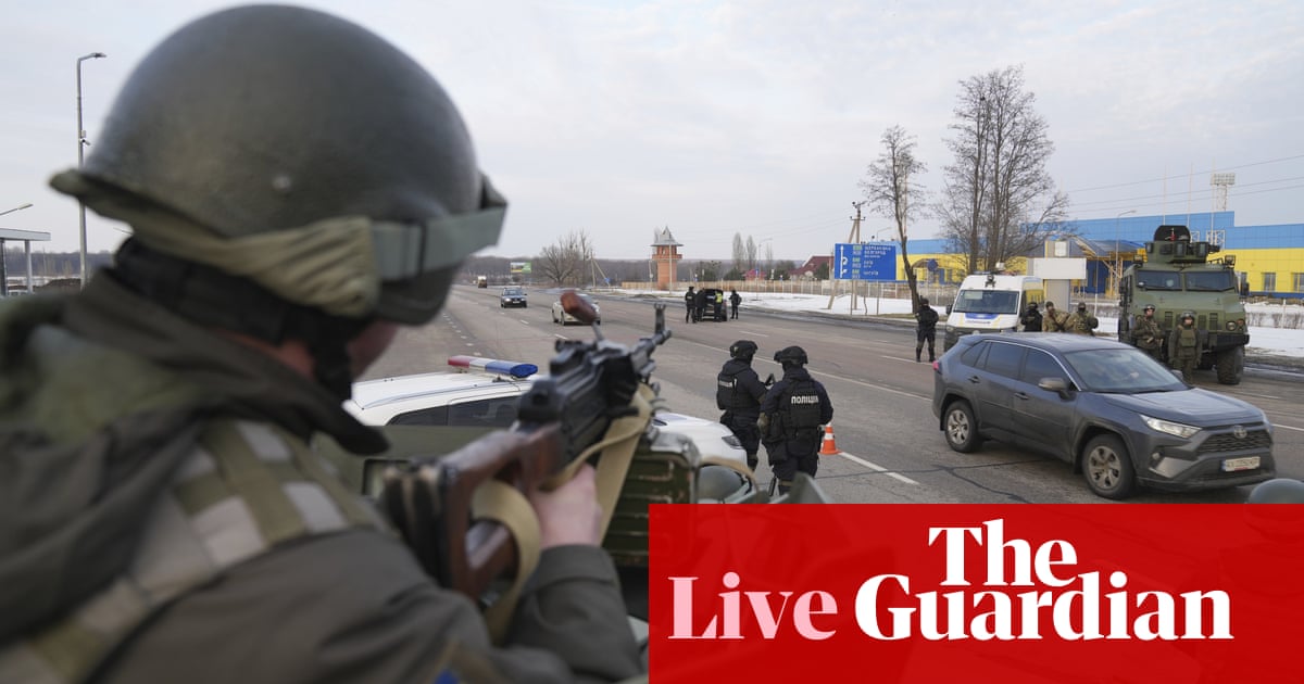 Russia has up to 190,000 military personnel in or near Ukraine, says US (theguardian.com)