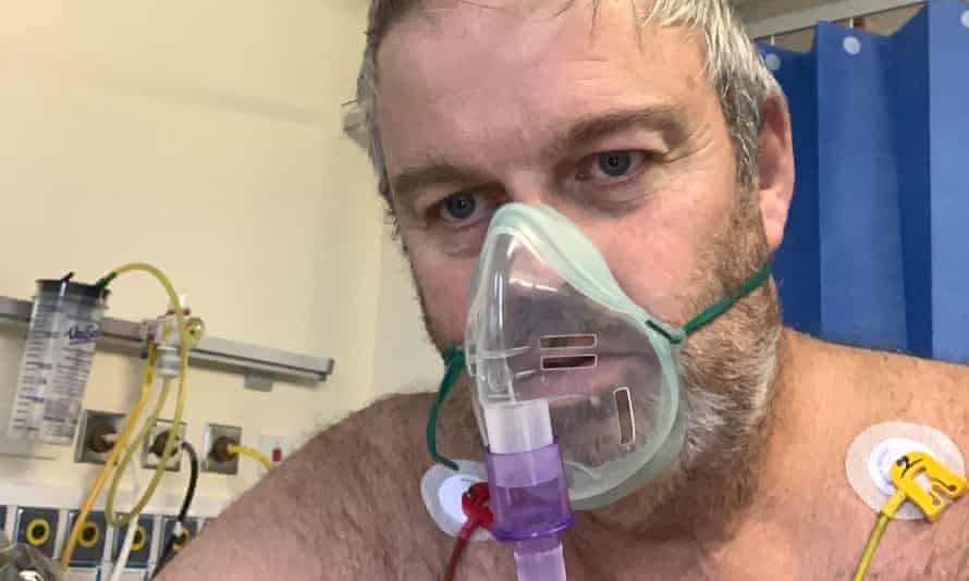 David Griffin is hospital in late October 2020.