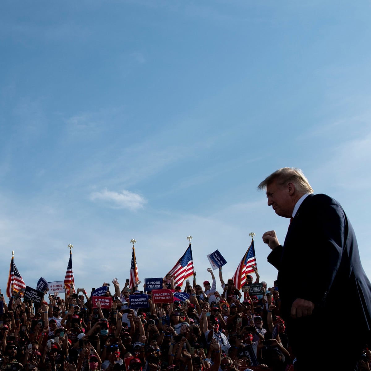 Trump To Hold Wisconsin Rally Despite Warning Over Public Gatherings Us News The Guardian