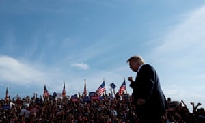 Trump in Ocala, Florida for a rally on Friday. The rally on Saturday is schedule for Janesville, a small city in the south of Wisconsin.