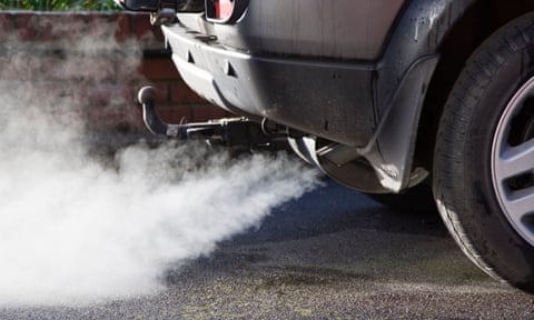 Car emissions are a major source of air pollution in UK cities.