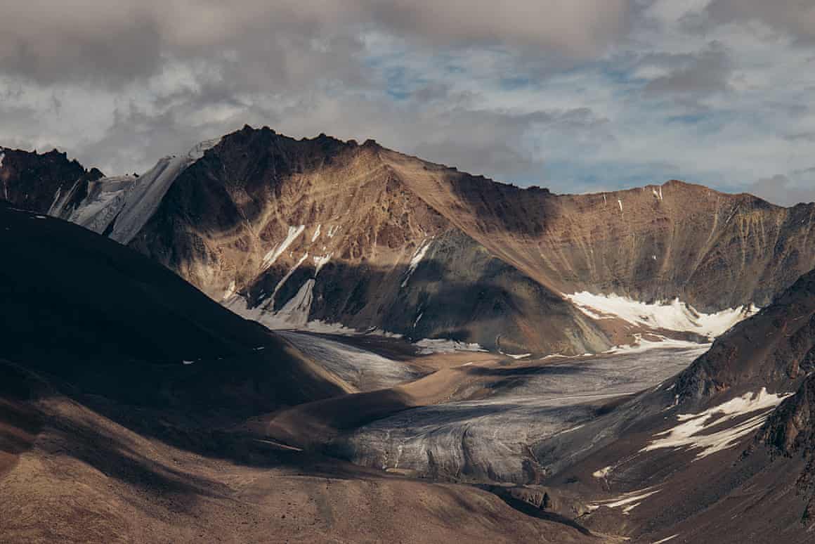 Lenticular clouds over the Greater Aletsch glacier