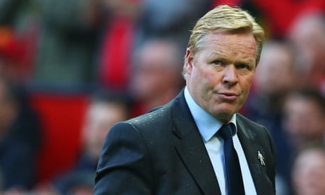 In a fractious press conference after his Everton side lost 4-0 at Old Trafford, Ronald Koeman told José Mourinho to 'get realistic', in reference to comments the Manchester United boss made in his column in the match programme