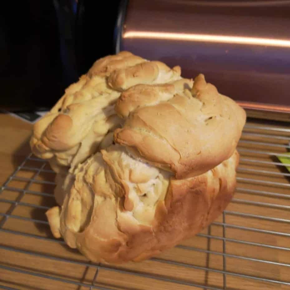 ‘Looks more like a 70s Doctor Who villain’ ... Dave’s sandwich loaf.
