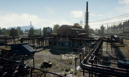 In PlayerUnknown’s Battlegrounds, major settlements are carefully spaced out so players are incentivised to keep moving. Tall structures provide useful geographic markers and promise distant spoils