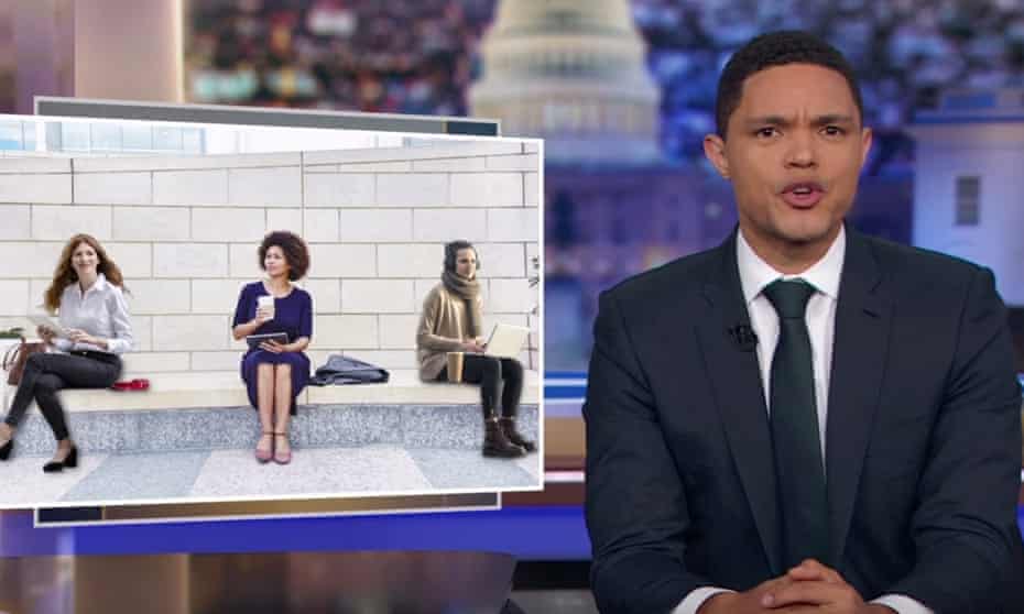 Trevor Noah: ‘Imagine if Godzilla is attacking a city, but delivery people still have to keep doing their jobs.’