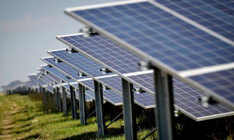Solar farms in the UK have historically been built by smaller energy firms and community groups.