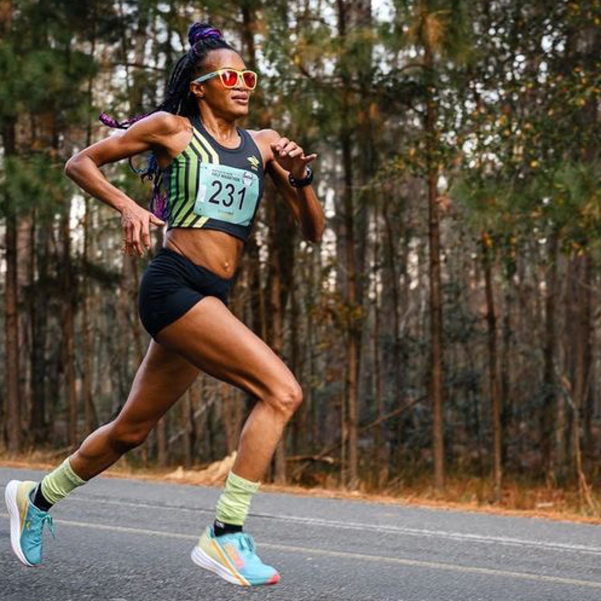 Black Woman Running Black Woman Running