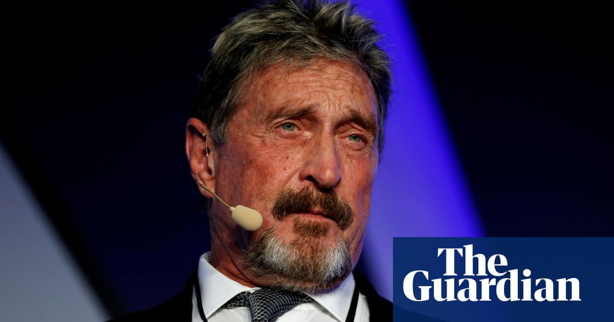 The antivirus software entrepreneur John McAfee has been found dead in his cell in Spain from an apparent suicide, hours after the country’s highest