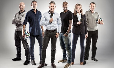 The BBC’s 2014 World Cup presenting team