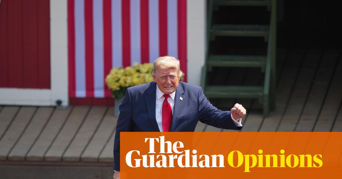 Donald Trump, bravely accelerating the clean energy transition the only way he knows how: by turning a vital oil chokepoint into a live-action traffic accident.