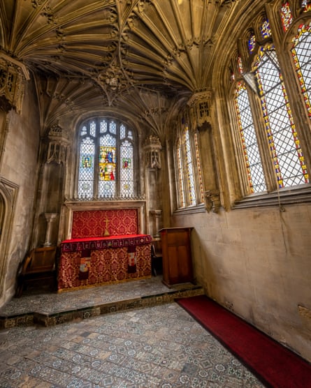 Inside the chapel