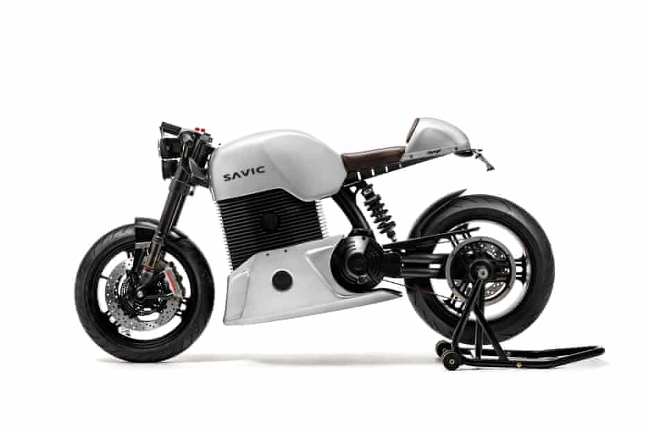 Victorian Premier’s Design Award of the Year winner, the Savic C-Series electric motorcycle, designed by Dennis Savic and David Hendroff.