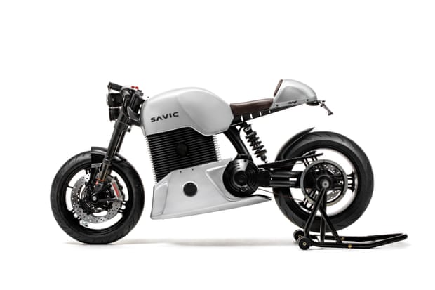 Victorian Premier’s Design Award of the Year winner, the Savic C-Series electric motorcycle, designed by Dennis Savic and David Hendroff.