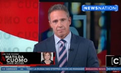 Chris Cuomo speaks to his mother on his debut NewsNation show