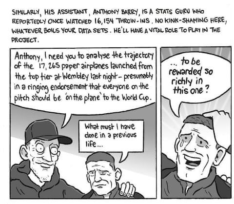 David Squires on … Thomas Tuchel adapting to life in the impossible job, panel 3