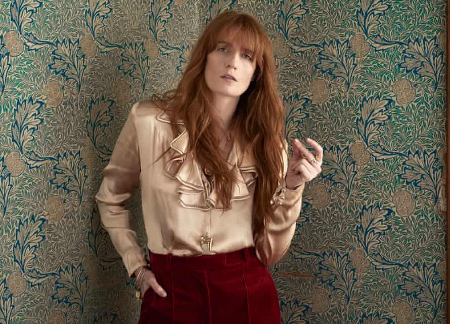 ‘The more peaceful I am, the more I can give to the work. I can now address things I wasn’t capable of doing before’: Florence wears shirt by Silk and Rope Vintage, trousers by Vilshenko and jewellery by Annina Vogel.