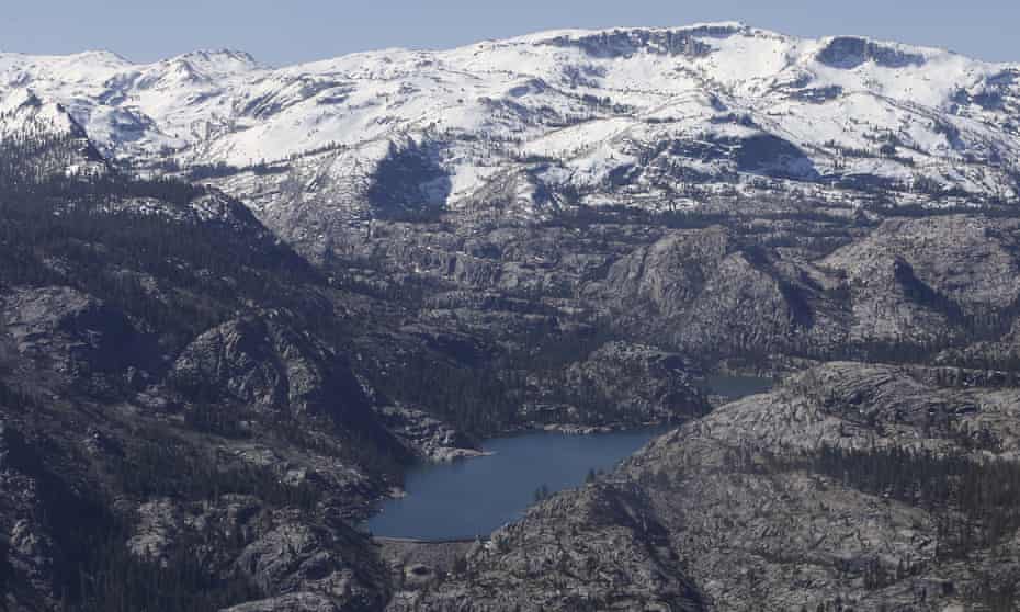 The Sierra Nevada snowpack is a key source of water for California.