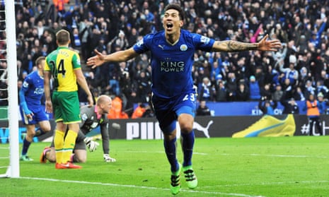 Celebrations of Leonardo Ulloa’s goal against Norwich last month caused an earthquake with a magnitude of 0.3.