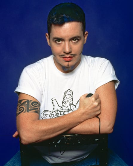 Self Portrait with Blue Beard, 1995.