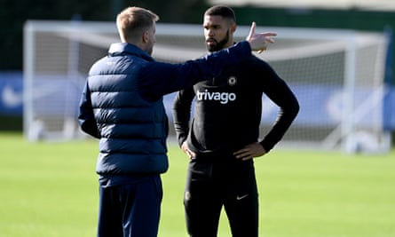 Graham Potter and Ruben Loftus-Cheek