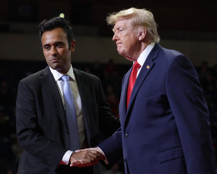 Trump defends Ramaswamy campaign ad condemned by Republicans, saying ‘Vivek should keep it up’ – live