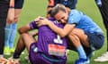 Mackenzie Hawkesby consoles Jada Whyman