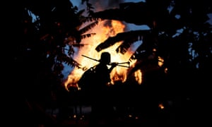 A Guajajara ‘forest guardian’ in Maranhão state