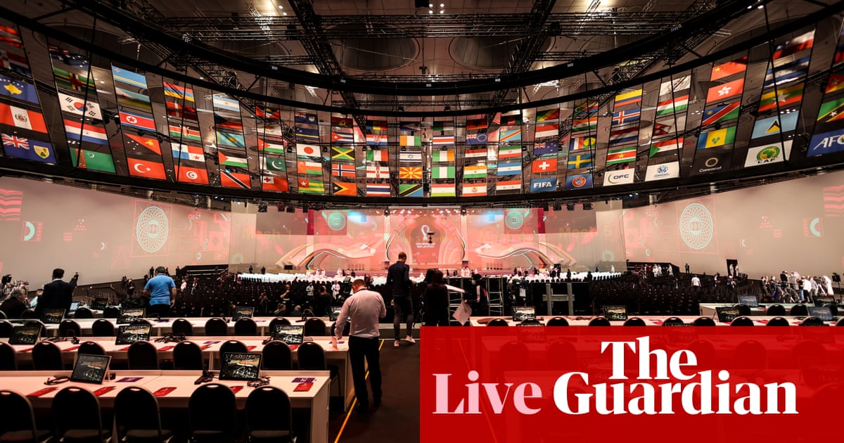 World Cup 2022 draw, Premier League team news and more – live! - The Guardian