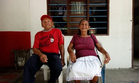 Residents of Aracataca at home.