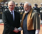 Putin-Modi summit in India amid US trade pressure – latest updates
