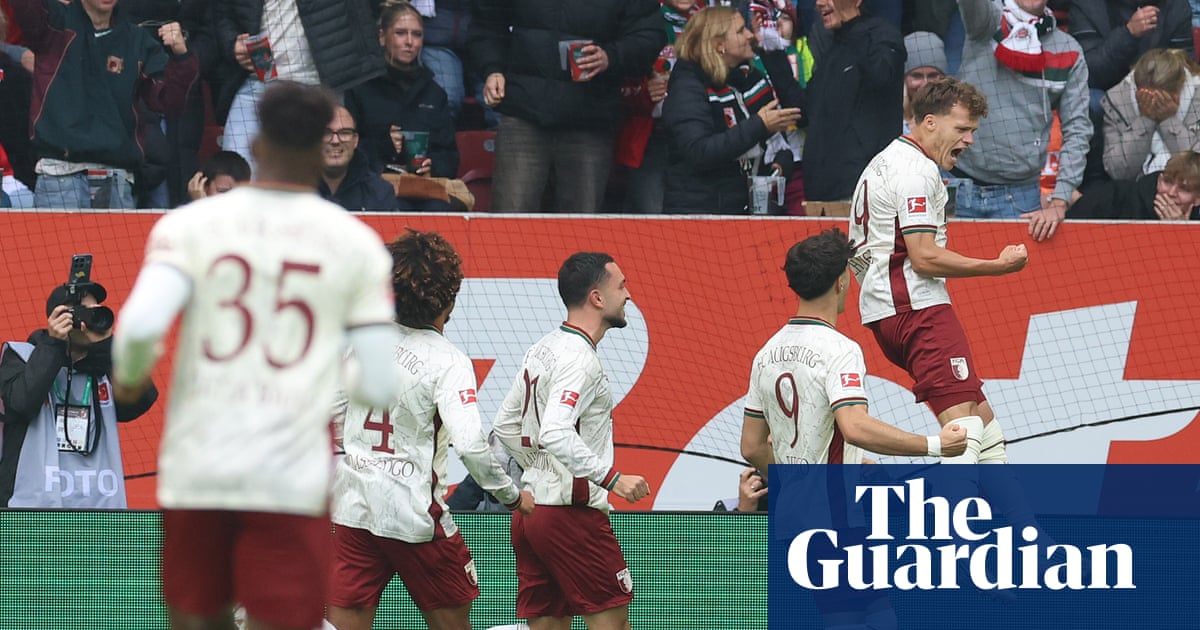 Augsburg scores after eight seconds as Bayern Munich rally to 2-2 draw