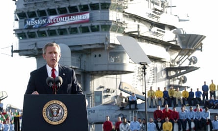 George W Bush declares victory in Iraq 18 years ago.