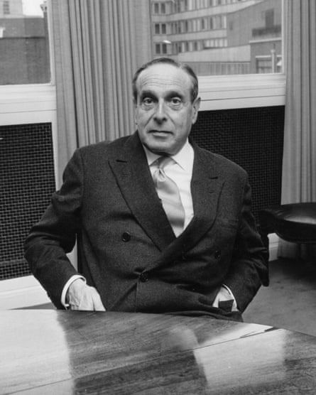 Banker Siegmund Warburg, 1968.
