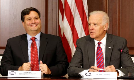 Joe Biden with Ron Klain in 2014.