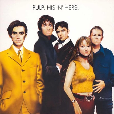The cover for Pulp’s 1994 album His ‘n’ Hers, devised by Castle.