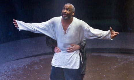 Don Warrington as King Lear at the Royal Exchange theatre in Manchester.