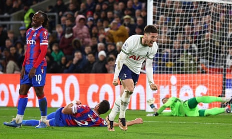 Crystal Palace vs Tottenham Hotspur live score, H2H and lineups