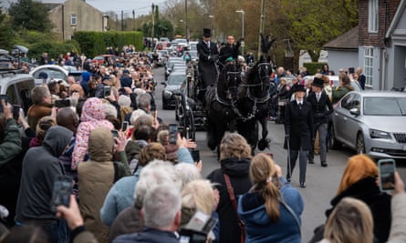André Portasio w powozie konnym