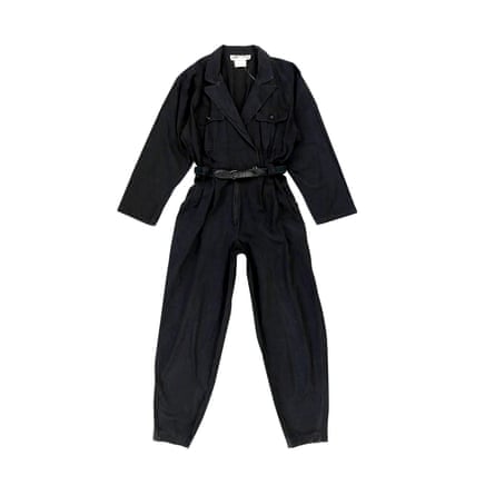 Black belted with long sleeves