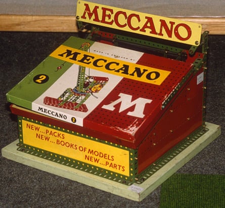 A rare early box of Meccano at auction at Christie’s