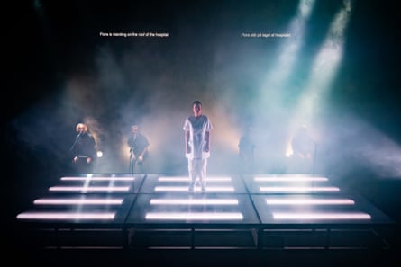 Austere … the design in Vanishing Point seems to suck the light away from the nurse.