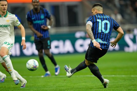 Lautaro Martínez puts Inter 3-1 ahead.