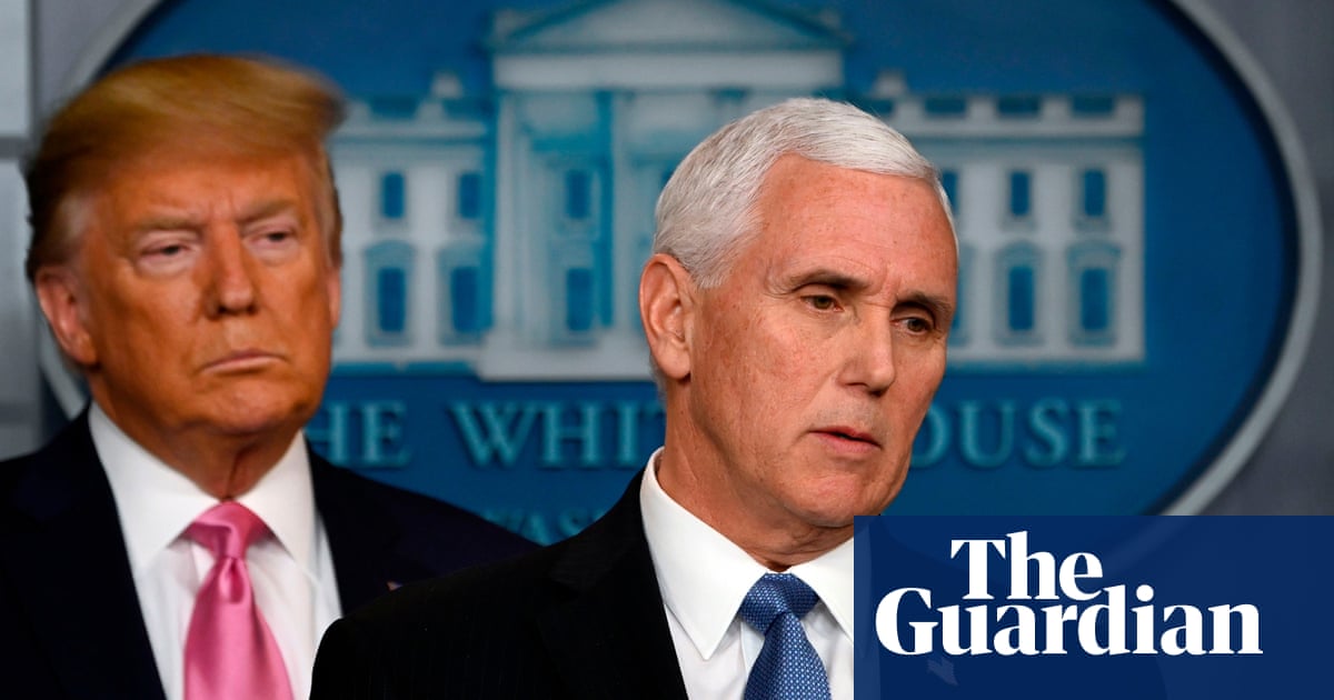 Mike Pence Not Up To Task Of Leading Us Coronavirus Response Say Experts Mike Pence The Guardian