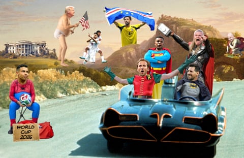 presence of nan superheroes