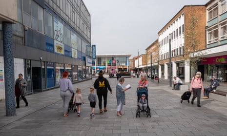 Bleak future for Crawley a year after first Covid lockdown | Job losses | The Guardian